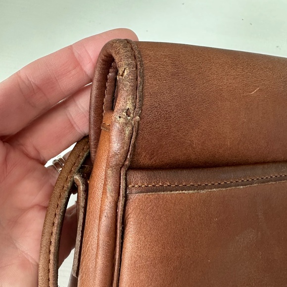 Coach Brown Leather Crossbody Bag - Picture 7 of 7